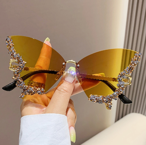 Diamond Butterfly Sunglasses