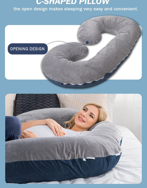 Load image into Gallery viewer, C-Shaped Body Pregnancy Pillow
