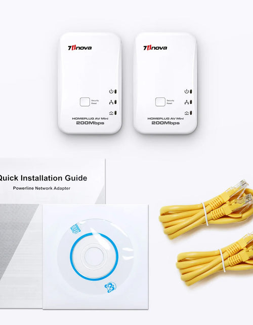 Load image into Gallery viewer, AV200 Ethernet Powerline Adapter
